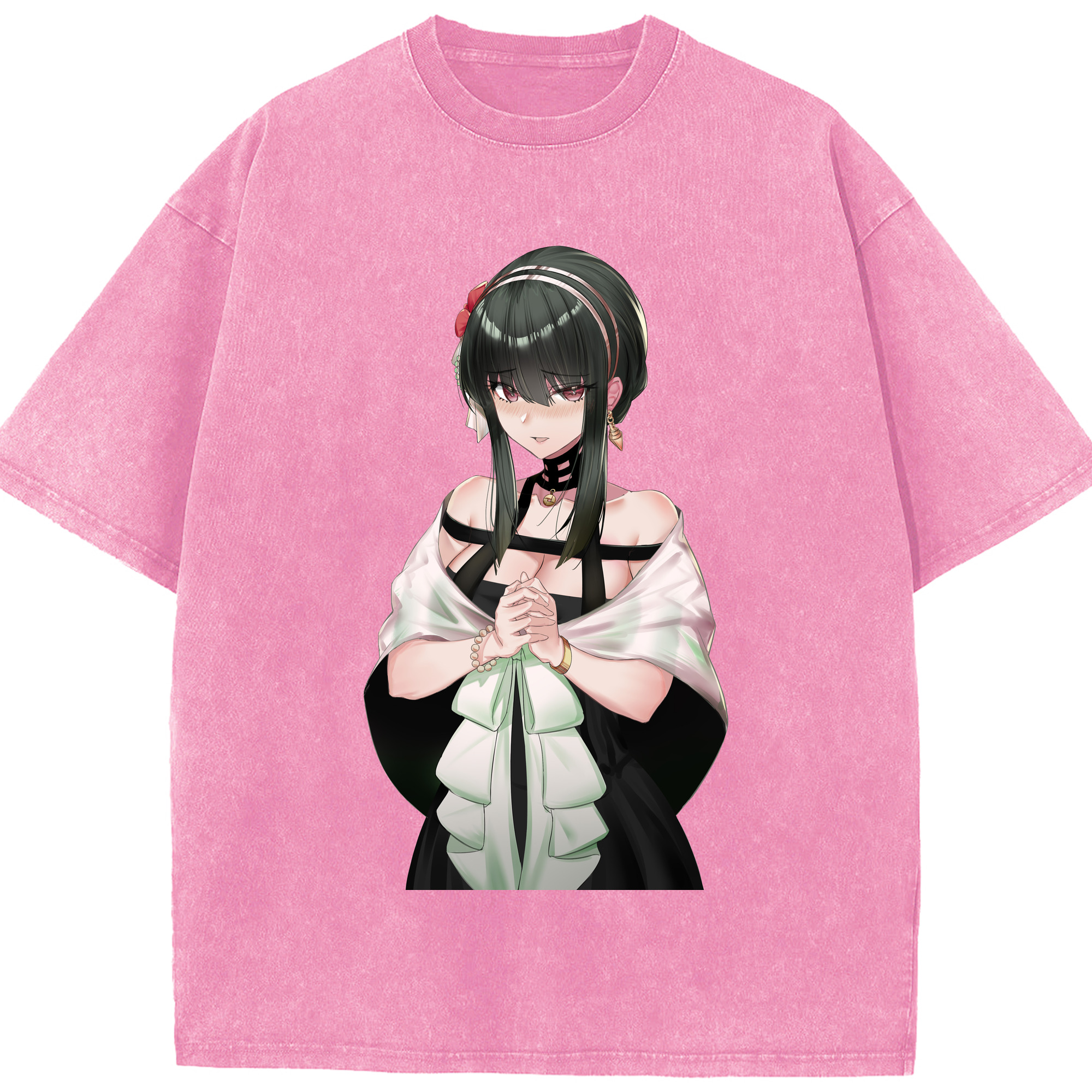 （画像用） SPY×FAMILY间谍家家酒 綿100% ヴィンテージ風 半袖Tシャツ（フロントプリント）